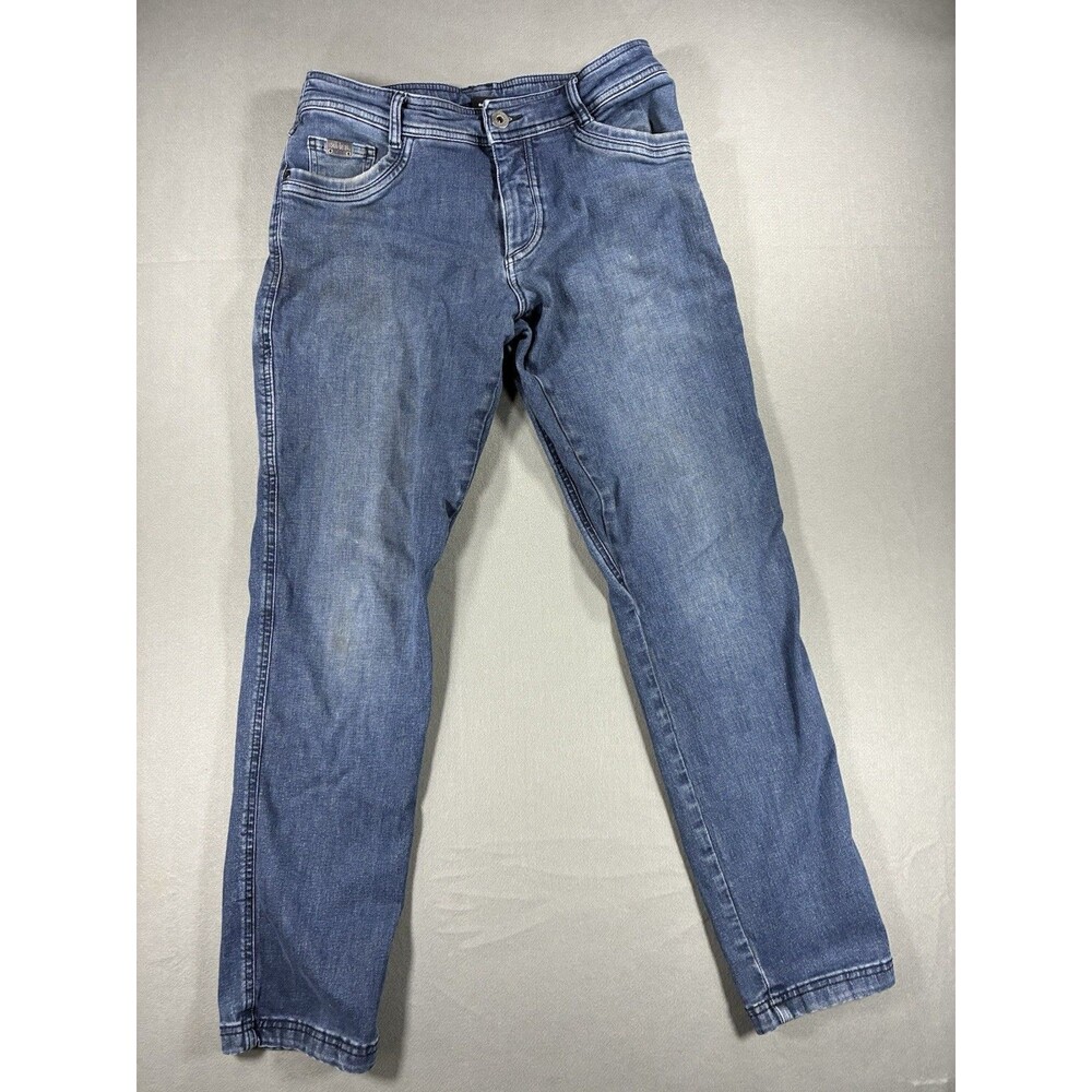 KUHL Men’s Jeans 33x32 Blue Denim Straight Fit Stretch Pants